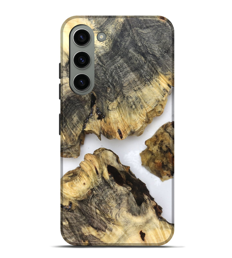 Galaxy S23 Plus Wood Live Edge Phone Case - Sydnee (Clear, 821904)