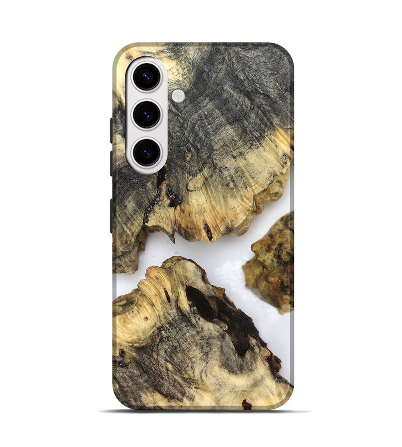 Galaxy S25 Wood Live Edge Phone Case - Sydnee (Clear, 821904)