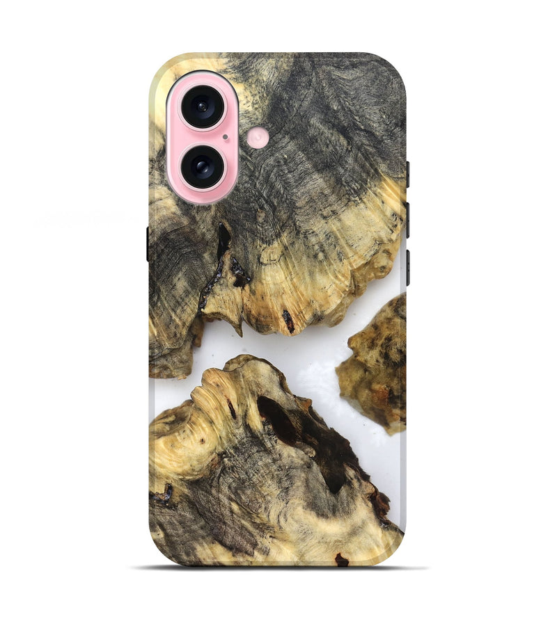 iPhone 17 Wood Live Edge Phone Case - Sydnee (Clear, 821904)
