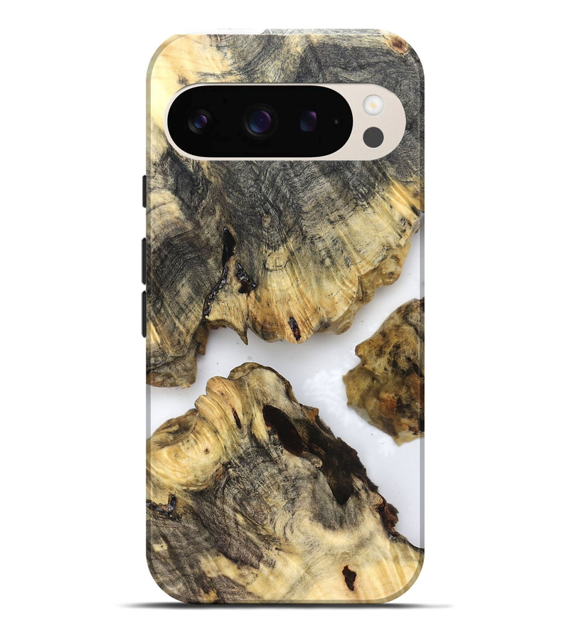 Pixel 9 Pro XL Wood Live Edge Phone Case - Sydnee (Clear, 821904)