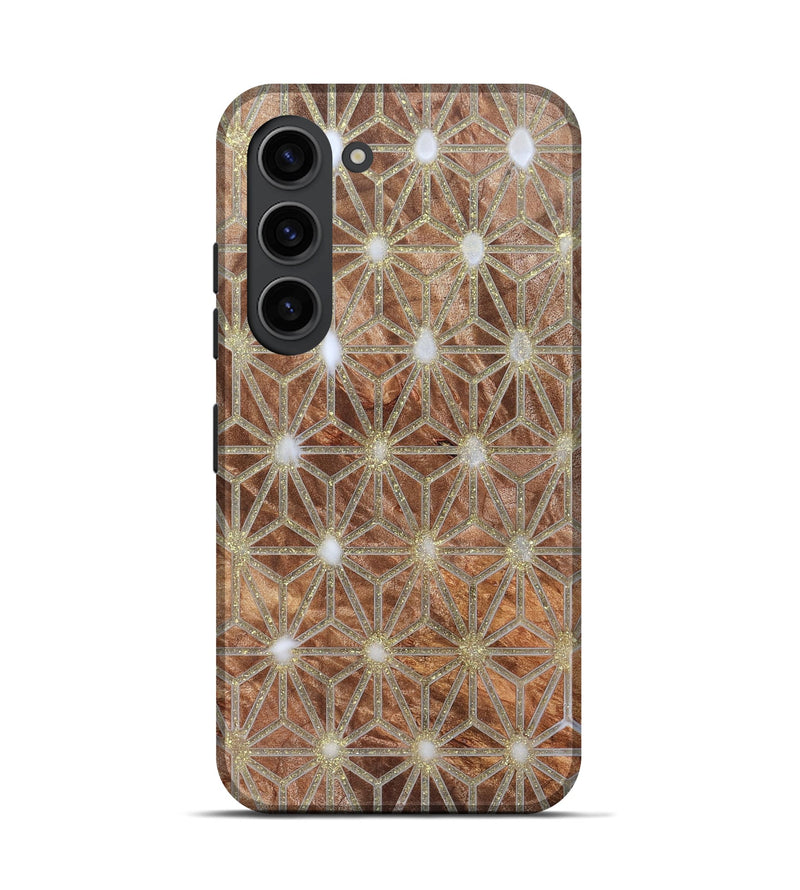 Galaxy S23 Wood Live Edge Phone Case - Sol (Pattern, 821906)