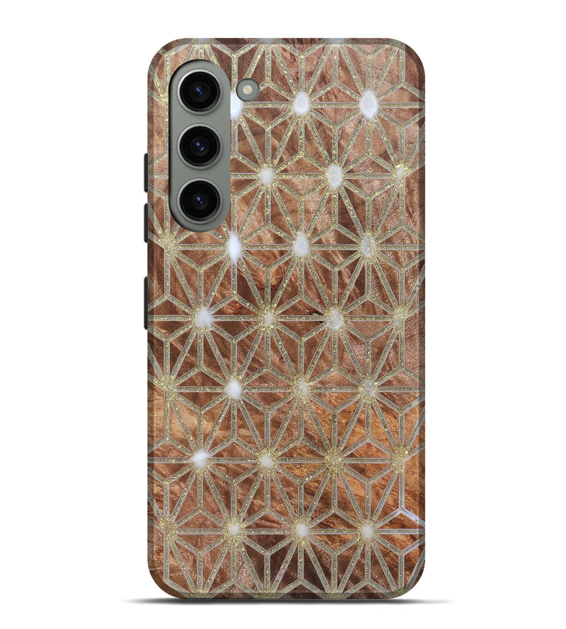 Galaxy S23 Plus Wood Live Edge Phone Case - Sol (Pattern, 821906)