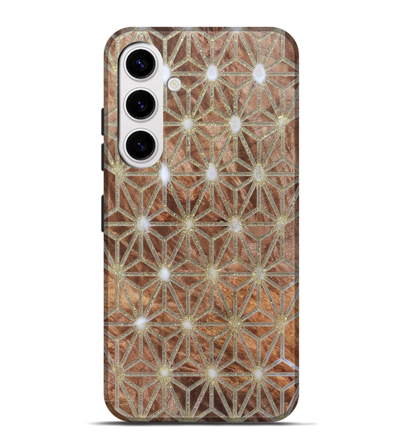 Galaxy S25 Plus Wood Live Edge Phone Case - Sol (Pattern, 821906)