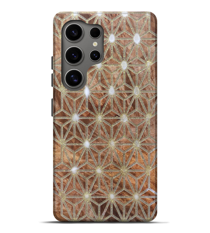 Galaxy S25 Ultra Wood Live Edge Phone Case - Sol (Pattern, 821906)