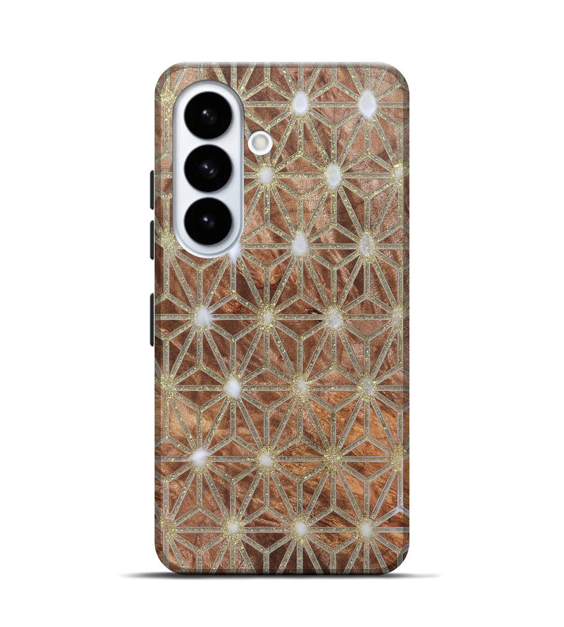 Galaxy S26 Wood Live Edge Phone Case - Sol (Pattern, 821906)