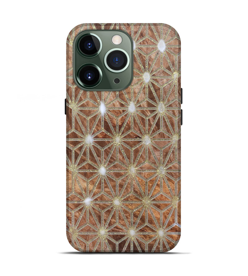 iPhone 13 Pro Wood Live Edge Phone Case - Sol (Pattern, 821906)