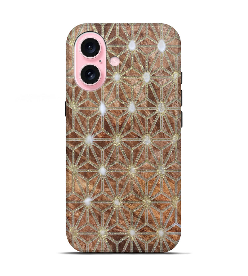iPhone 17 Wood Live Edge Phone Case - Sol (Pattern, 821906)