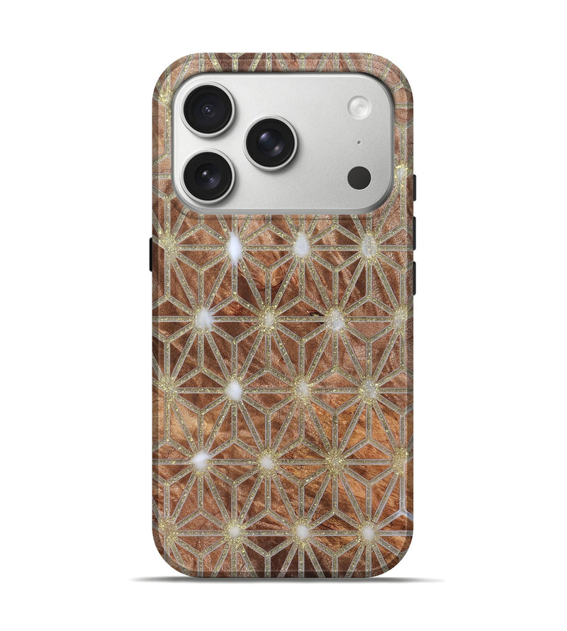 iPhone 17 Pro Wood Live Edge Phone Case - Sol (Pattern, 821906)