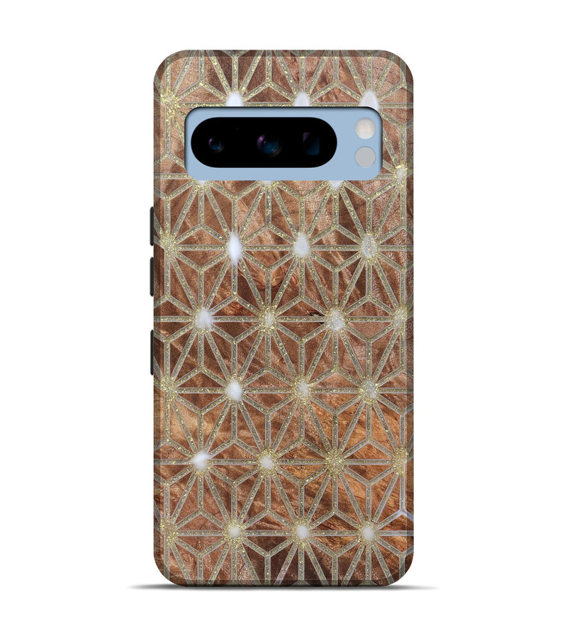 Pixel 8 Pro Wood Live Edge Phone Case - Sol (Pattern, 821906)