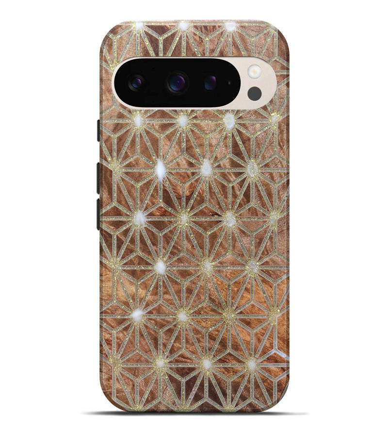 Pixel 9 Pro XL Wood Live Edge Phone Case - Sol (Pattern, 821906)