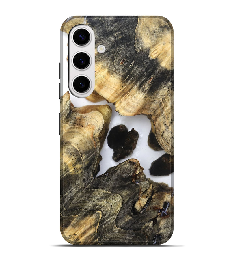 Galaxy S25 Plus Wood Live Edge Phone Case - Mila (Clear, 821907)