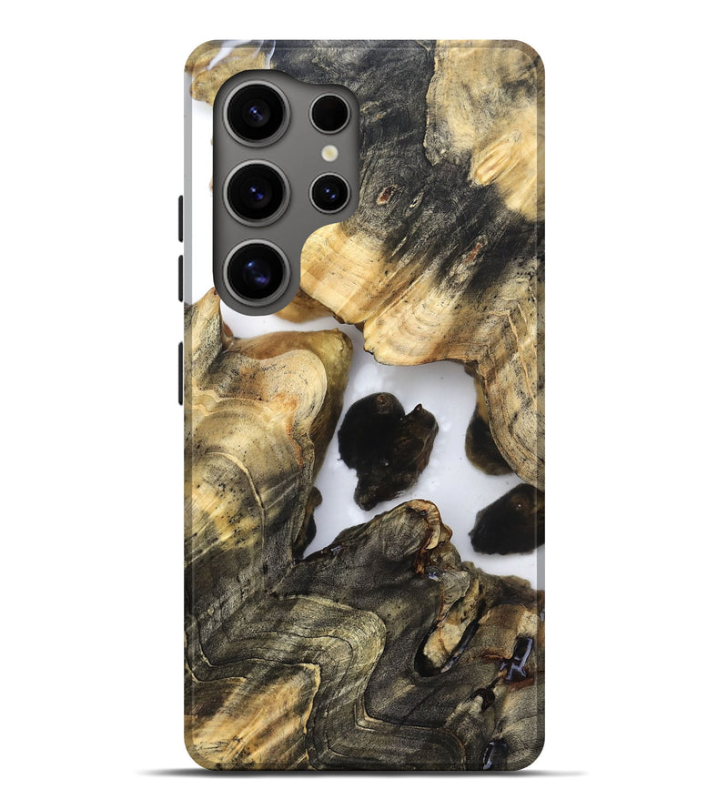 Galaxy S25 Ultra Wood Live Edge Phone Case - Mila (Clear, 821907)
