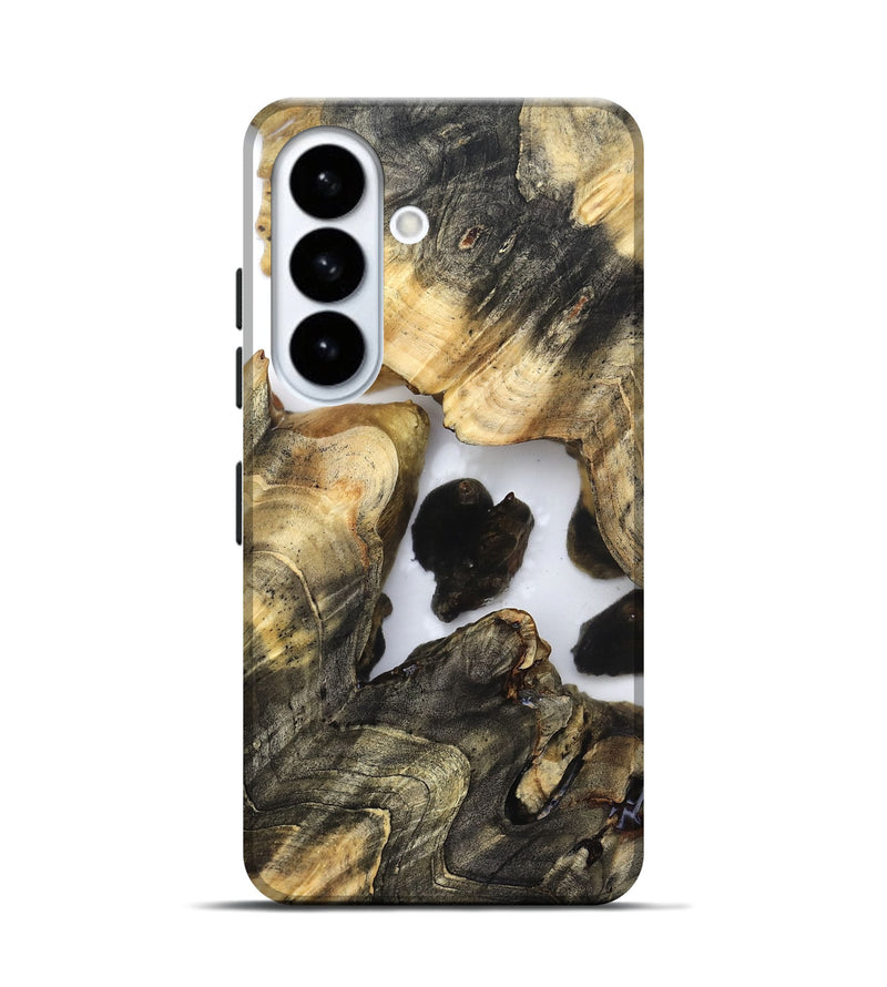 Galaxy S26 Wood Live Edge Phone Case - Mila (Clear, 821907)