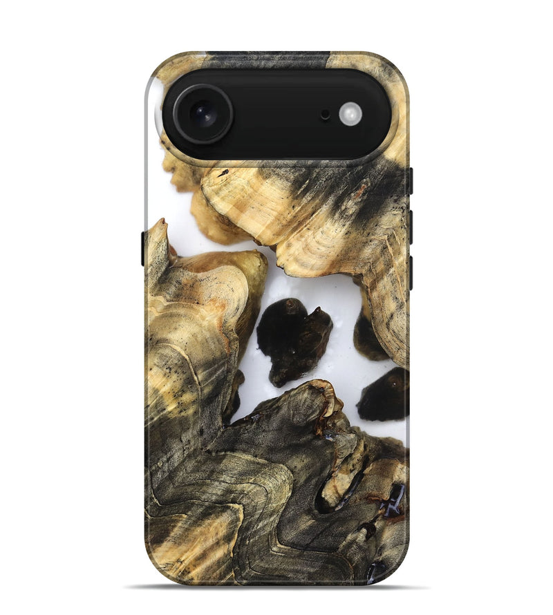 iPhone 17 Air Wood Live Edge Phone Case - Mila (Clear, 821907)