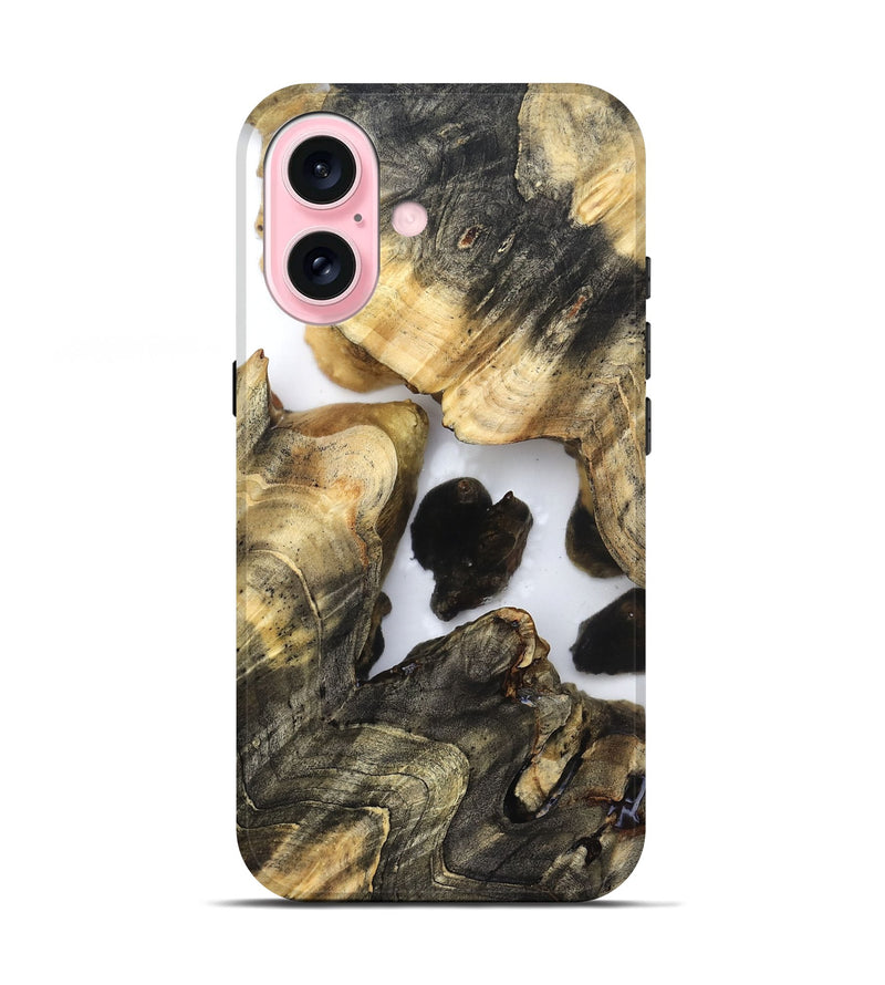 iPhone 17 Wood Live Edge Phone Case - Mila (Clear, 821907)