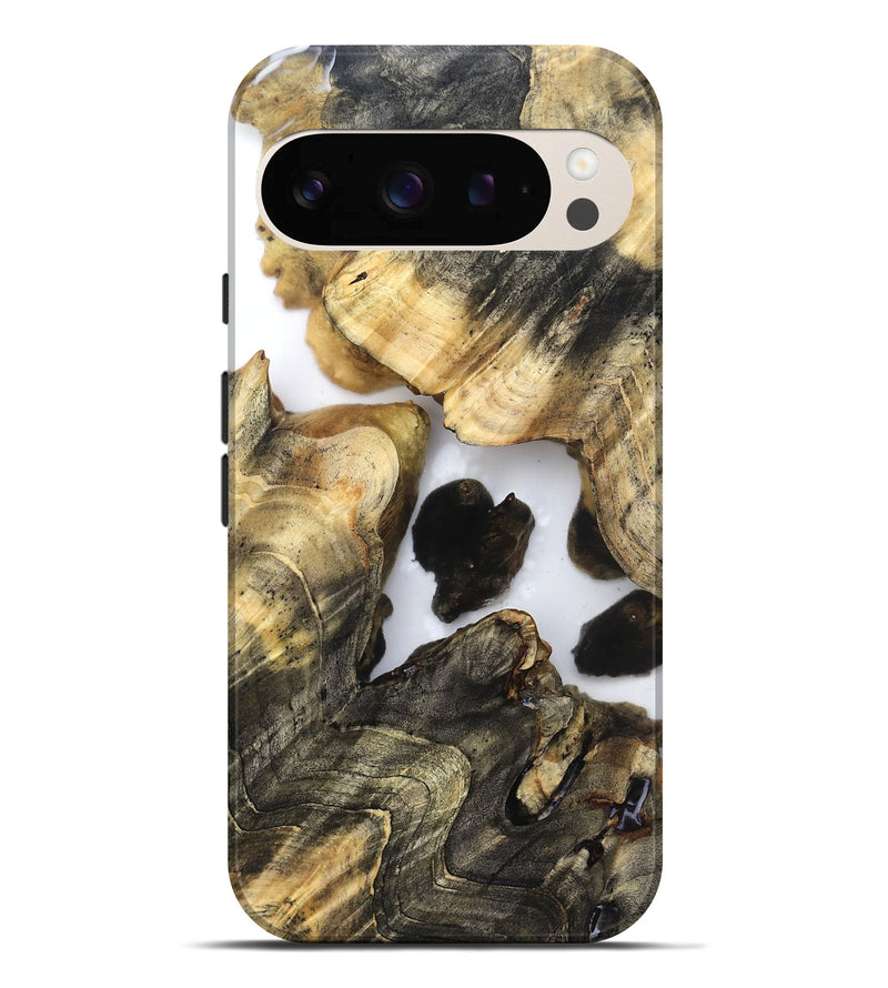 Pixel 10 Pro XL Wood Live Edge Phone Case - Mila (Clear, 821907)
