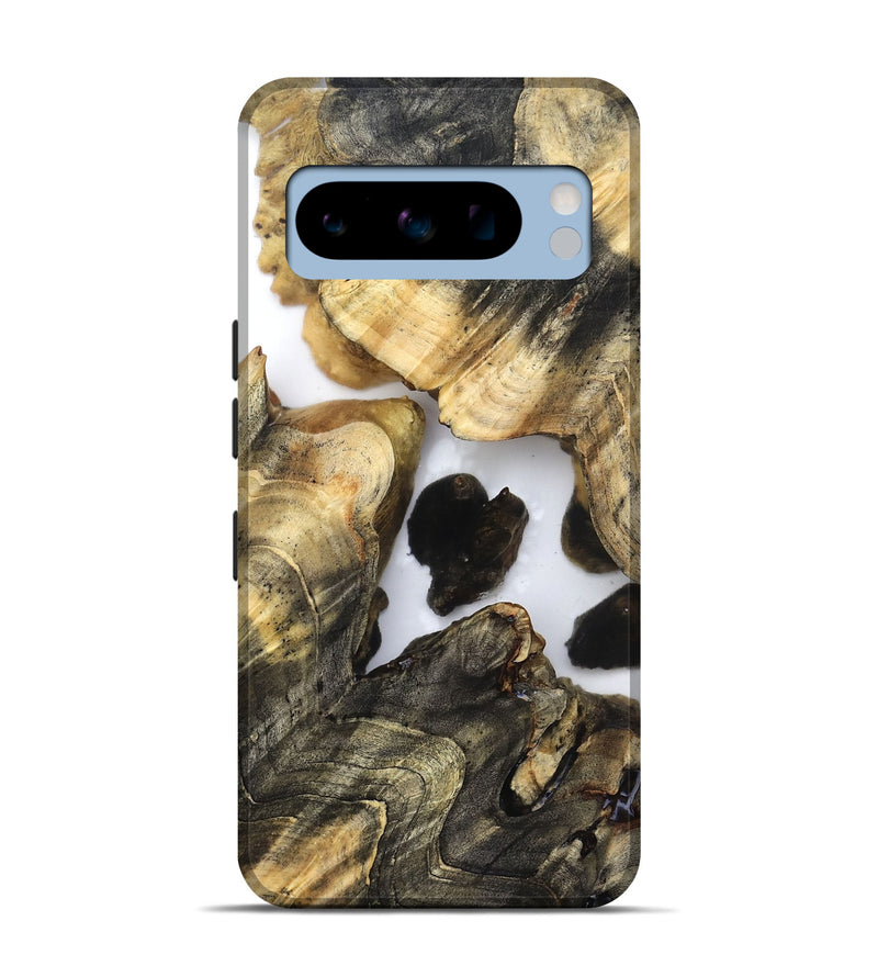 Pixel 8 Pro Wood Live Edge Phone Case - Mila (Clear, 821907)