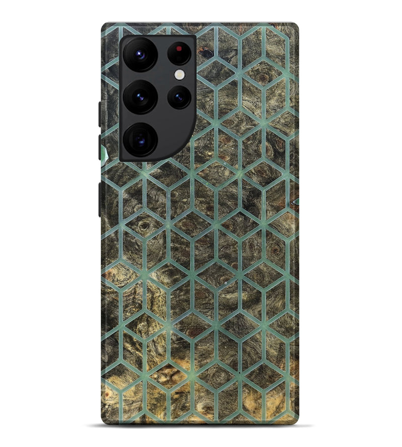 Galaxy S22 Ultra Wood Live Edge Phone Case - Lyndsey (Pattern, 821908)