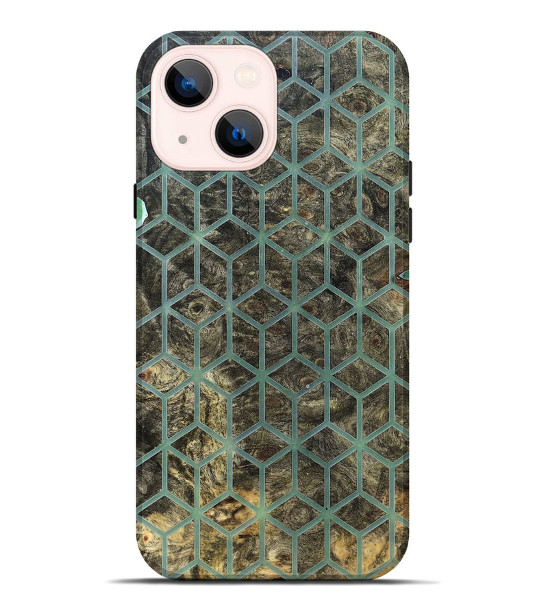 iPhone 14 Plus Wood Live Edge Phone Case - Lyndsey (Pattern, 821908)