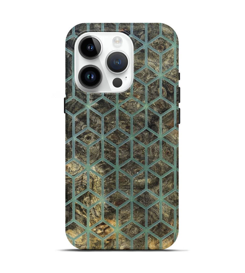 iPhone 15 Pro Wood Live Edge Phone Case - Lyndsey (Pattern, 821908)
