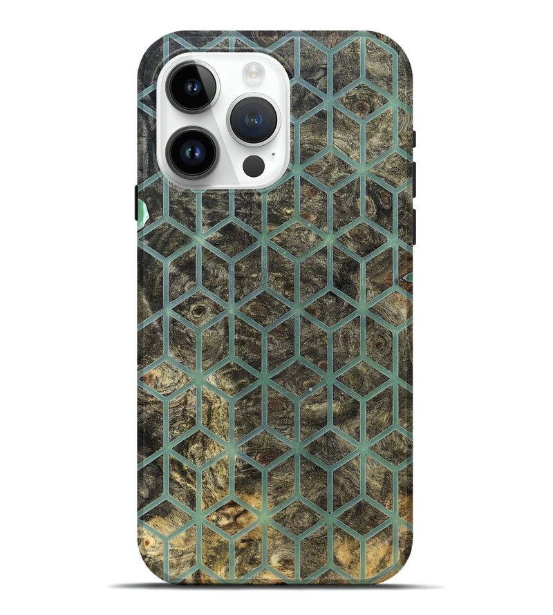 iPhone 15 Pro Max Wood Live Edge Phone Case - Lyndsey (Pattern, 821908)