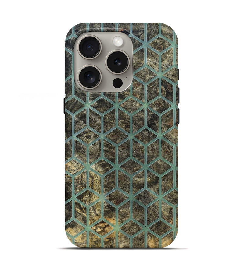 iPhone 16 Pro Wood Live Edge Phone Case - Lyndsey (Pattern, 821908)