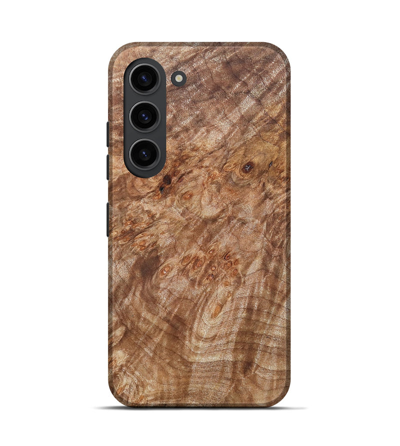 Galaxy S23 Wood Live Edge Phone Case - Titan (Wood Burl, 821909)