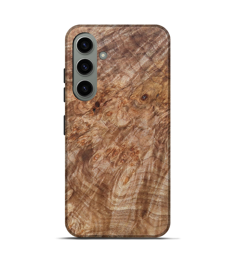 Galaxy S24 Wood Live Edge Phone Case - Titan (Wood Burl, 821909)