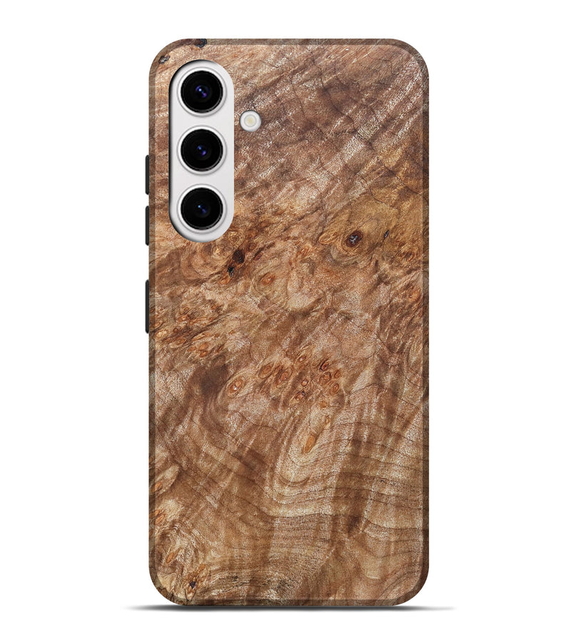 Galaxy S25 Plus Wood Live Edge Phone Case - Titan (Wood Burl, 821909)