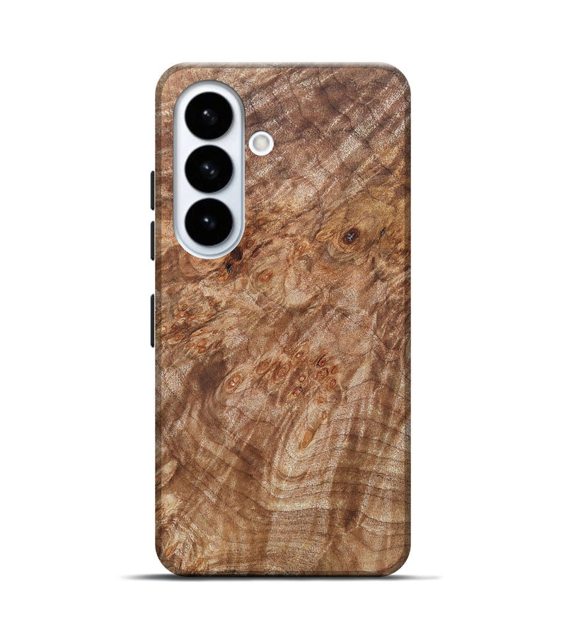 Galaxy S26 Wood Live Edge Phone Case - Titan (Wood Burl, 821909)