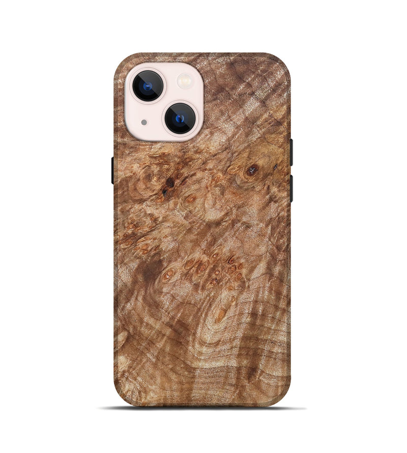 iPhone 13 mini Wood Live Edge Phone Case - Titan (Wood Burl, 821909)