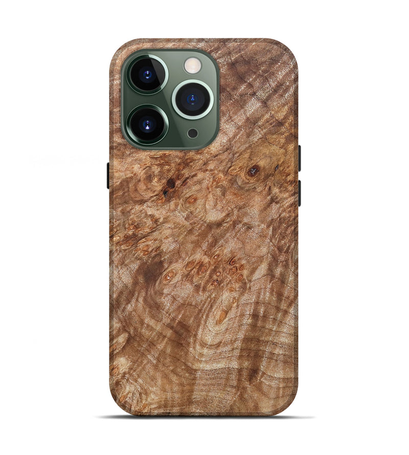 iPhone 13 Pro Wood Live Edge Phone Case - Titan (Wood Burl, 821909)