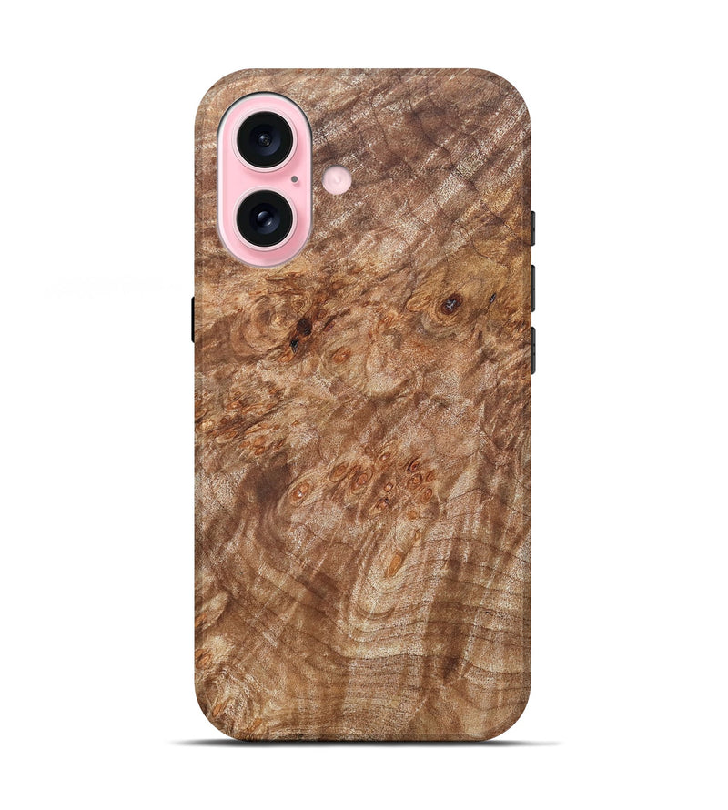 iPhone 17 Wood Live Edge Phone Case - Titan (Wood Burl, 821909)