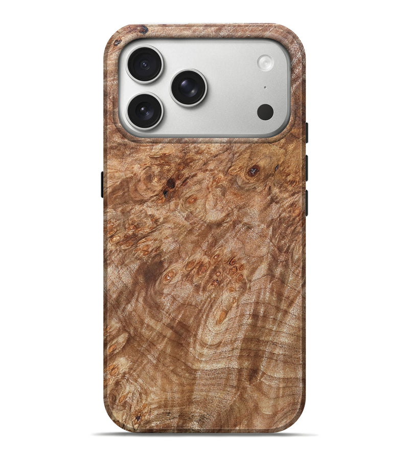 iPhone 17 Pro Max Wood Live Edge Phone Case - Titan (Wood Burl, 821909)