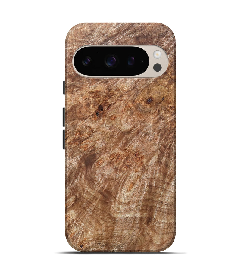 Pixel 9 Pro Wood Live Edge Phone Case - Titan (Wood Burl, 821909)