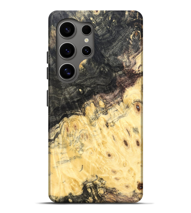 Galaxy S25 Ultra Wood Live Edge Phone Case - Yasmine (Wood Burl, 821910)