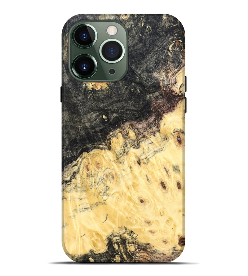 iPhone 13 Pro Max Wood Live Edge Phone Case - Yasmine (Wood Burl, 821910)