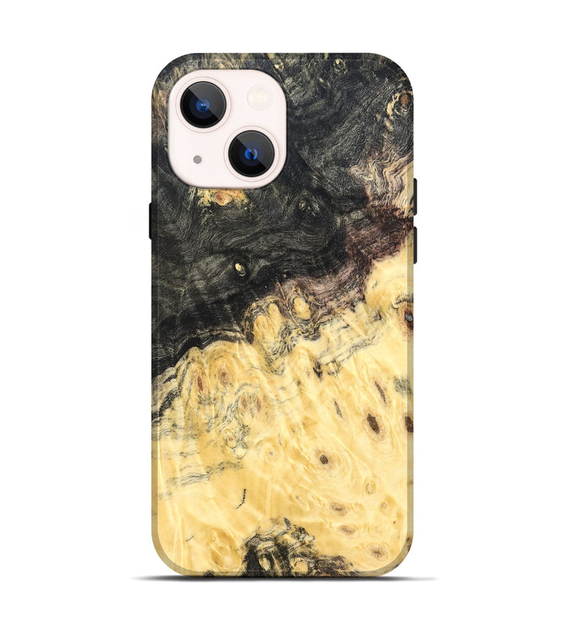 iPhone 14 Wood Live Edge Phone Case - Yasmine (Wood Burl, 821910)