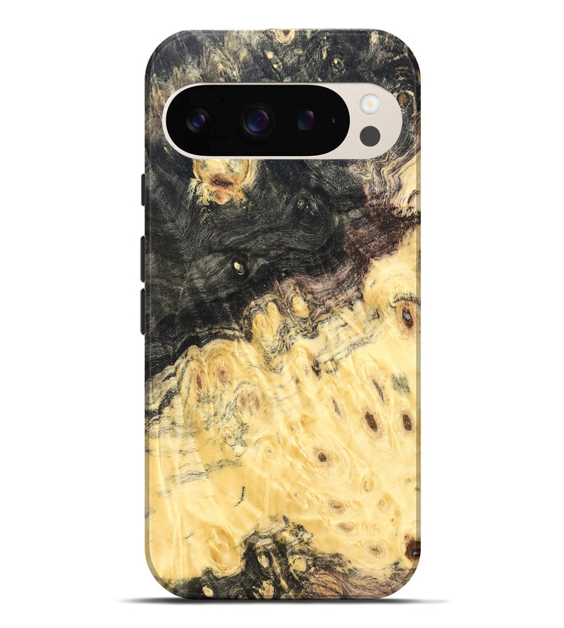 Pixel 9 Pro XL Wood Live Edge Phone Case - Yasmine (Wood Burl, 821910)