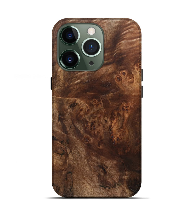 iPhone 13 Pro Wood Live Edge Phone Case - Zackery (Wood Burl, 821911)