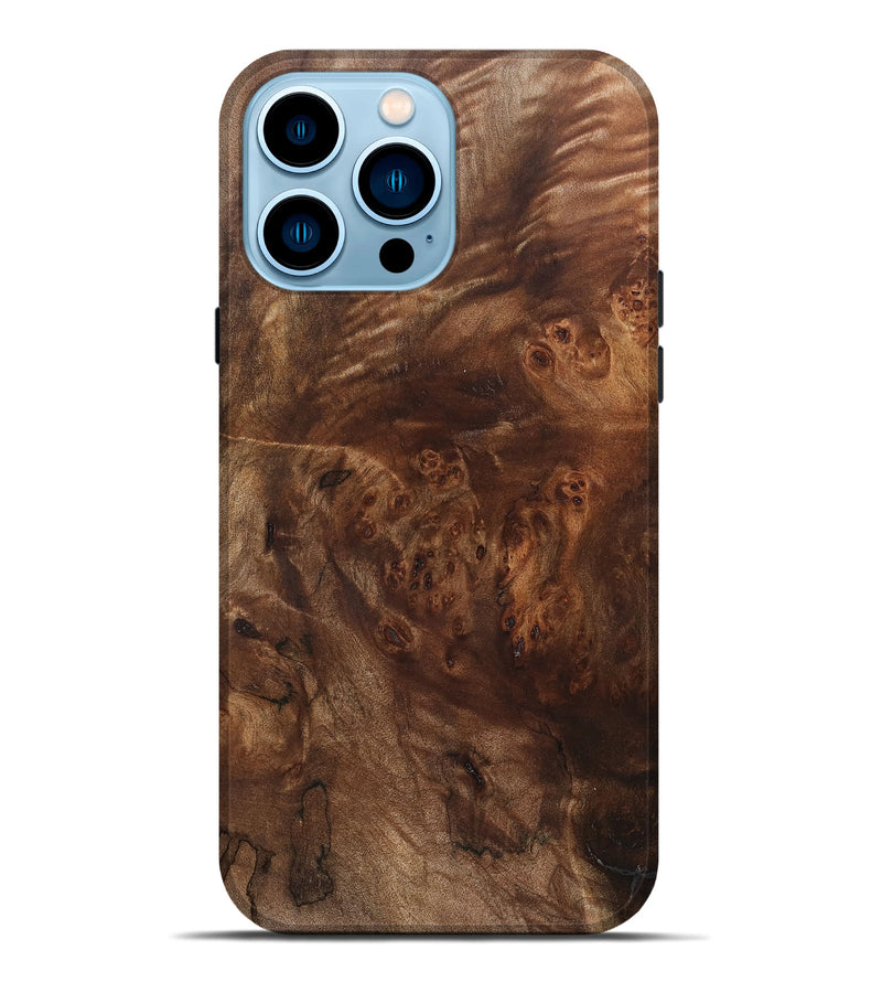 iPhone 14 Pro Max Wood Live Edge Phone Case - Zackery (Wood Burl, 821911)