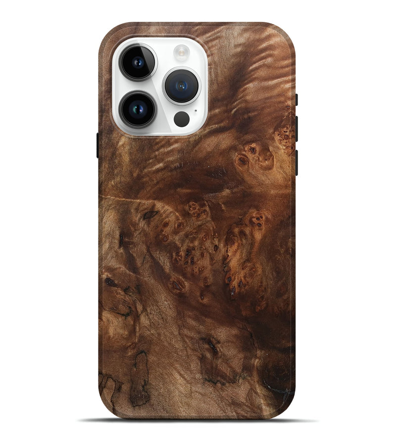iPhone 15 Pro Max Wood Live Edge Phone Case - Zackery (Wood Burl, 821911)