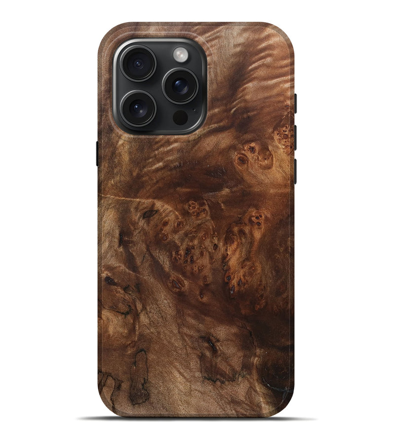 iPhone 16 Pro Max Wood Live Edge Phone Case - Zackery (Wood Burl, 821911)