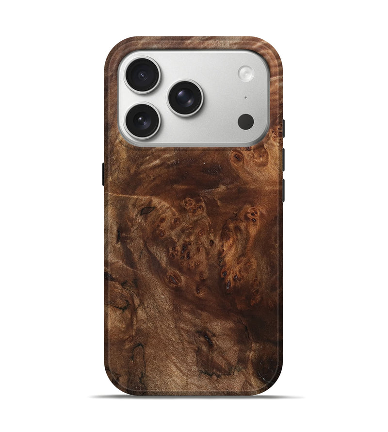 iPhone 17 Pro Wood Live Edge Phone Case - Zackery (Wood Burl, 821911)