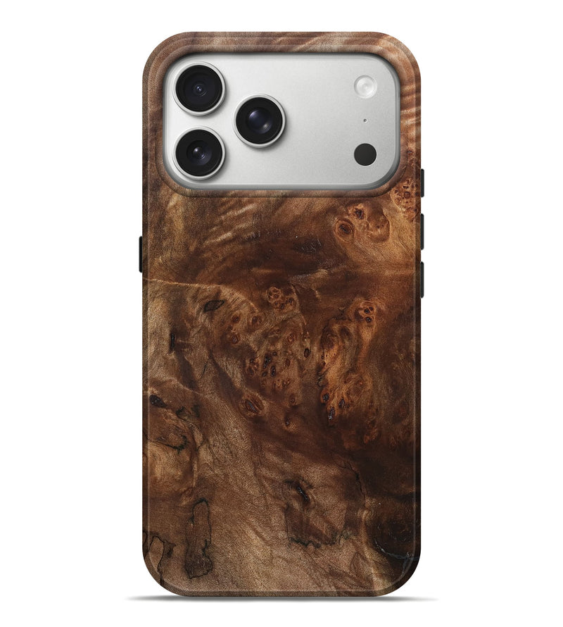 iPhone 17 Pro Max Wood Live Edge Phone Case - Zackery (Wood Burl, 821911)