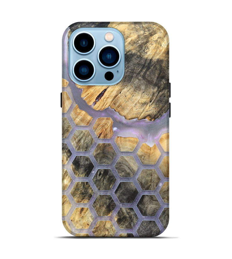 iPhone 14 Pro Wood Live Edge Phone Case - Shane (Pattern, 821912)