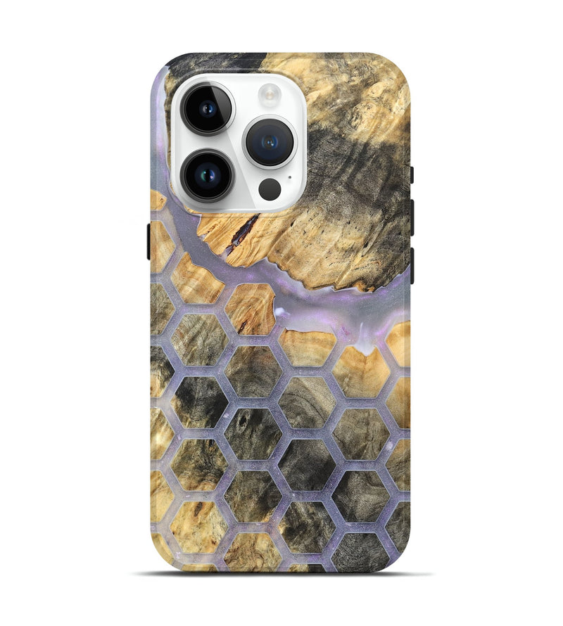 iPhone 15 Pro Wood Live Edge Phone Case - Shane (Pattern, 821912)