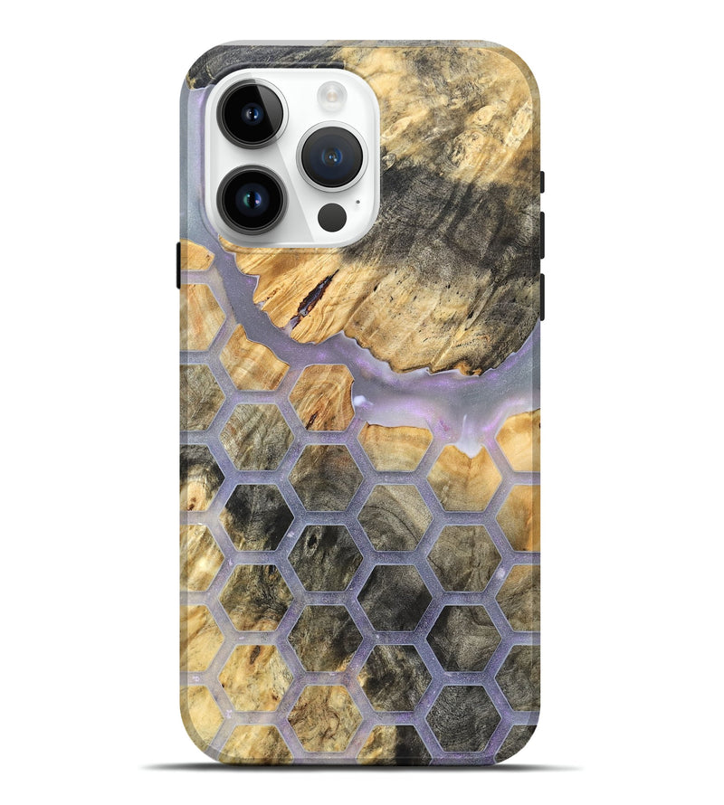 iPhone 15 Pro Max Wood Live Edge Phone Case - Shane (Pattern, 821912)