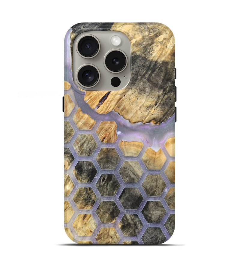 iPhone 16 Pro Wood Live Edge Phone Case - Shane (Pattern, 821912)