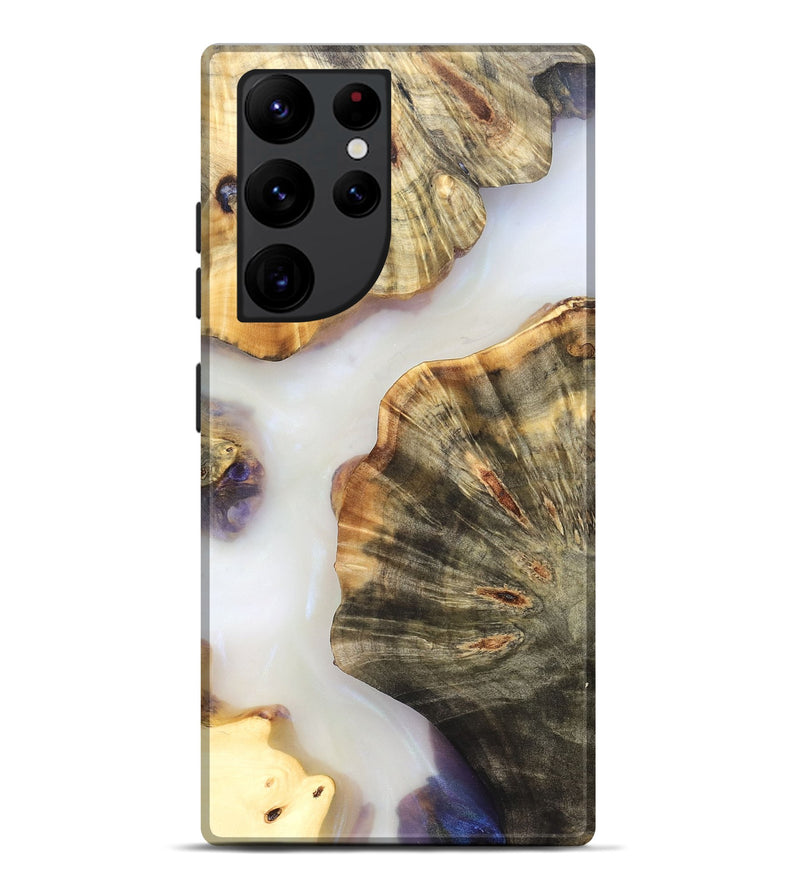 Galaxy S22 Ultra Wood Live Edge Phone Case - Ryan (Clear, 821913)